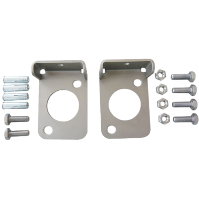 Footplates DF Stainless Steel G1 Set (2)