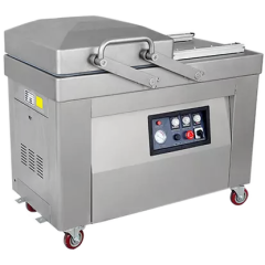 Μηχανή συσκευασίας κενού διπλού θαλάμου HVC-410S/2B Μηχανή συσκευασίας κενού διπλού θαλάμου HVC-410S/2B